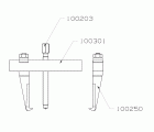 EXTRACTOR FORZA SERIE 1000 DE 2 PATAS